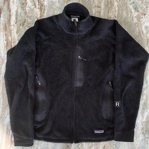 Patagonia fleece full zip jacket womens size medium